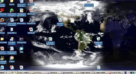 imagen satelital en tiempo real