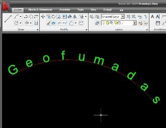 autocad 2009 comando texto