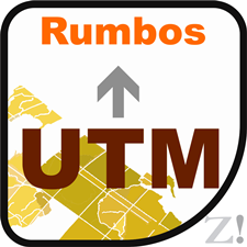 coordenadas utm a rumbos