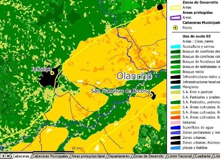 mapa manifold gis